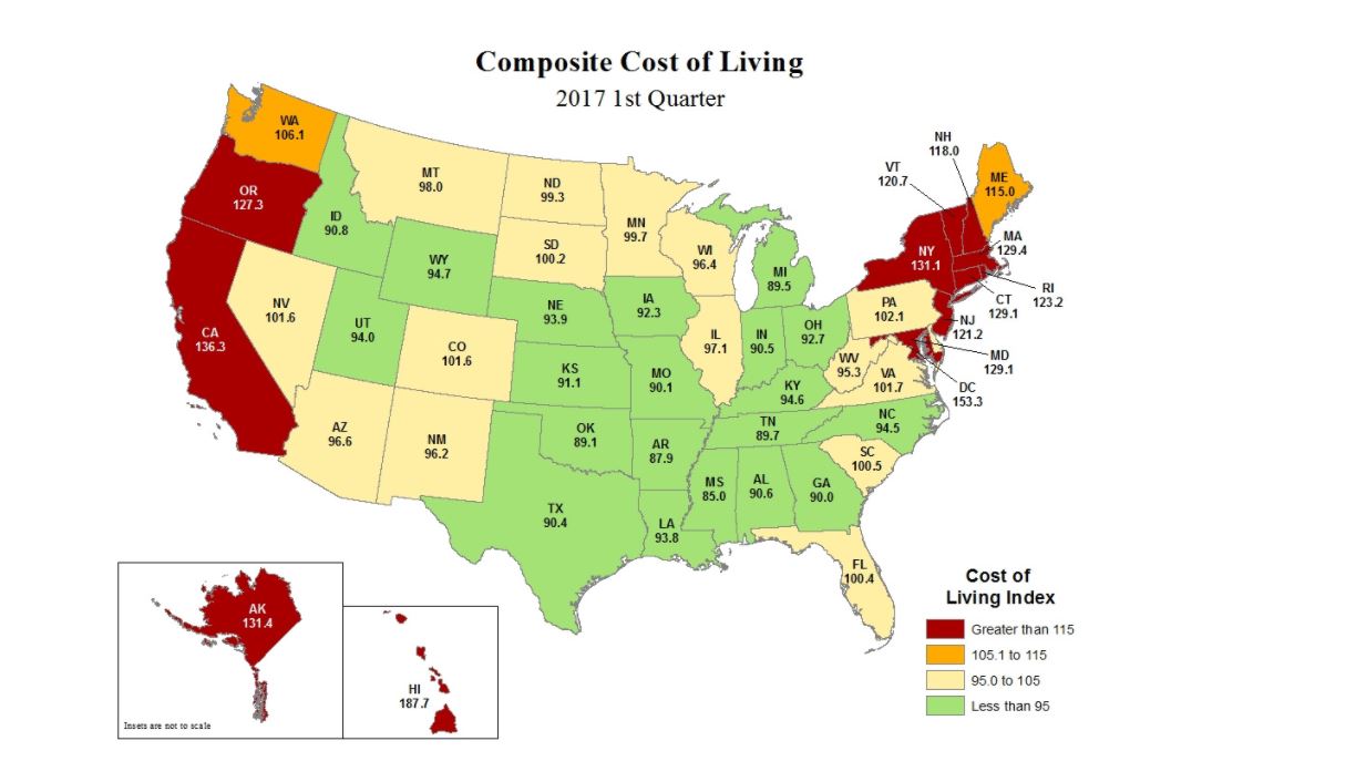 アメリカ物価