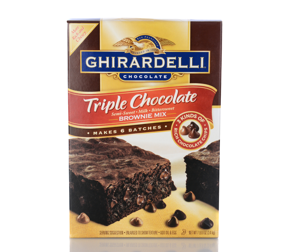 GHIRARDELLIの手作りブラウニーセット