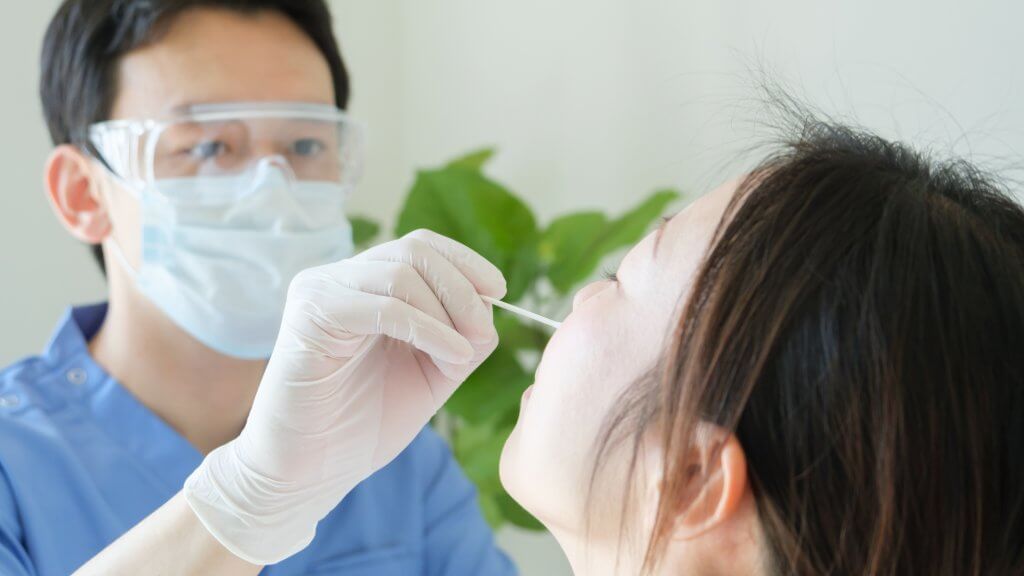 日本出発時のPCR検査